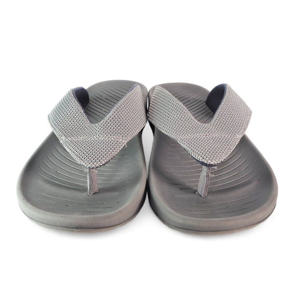 Hey Dude Milo Slip-on Thong Sandals Grey 40125-030 Men's 9 Women's 11 - Picture 3 of 10